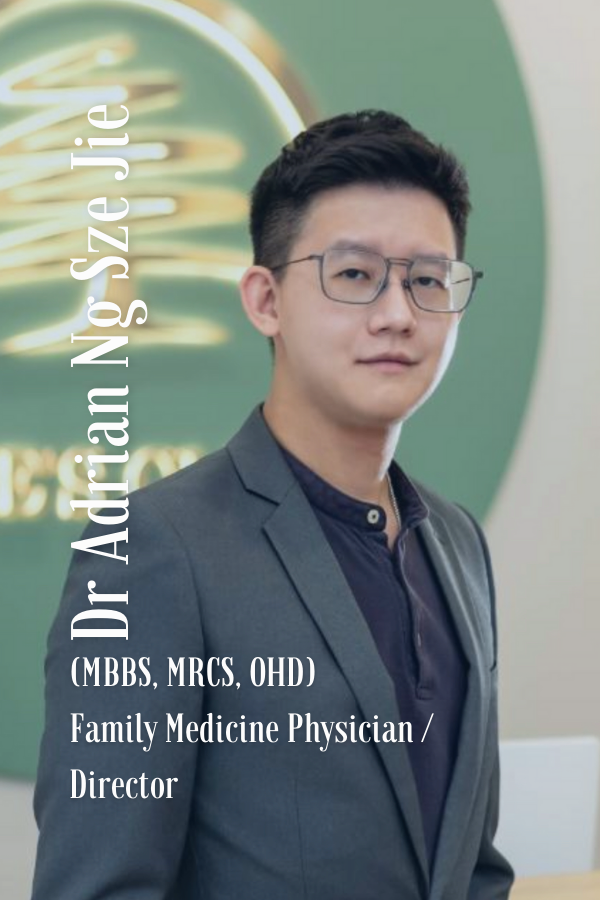 Dr. Adrian ng sze jie medicine physician - your family healthcare doctor